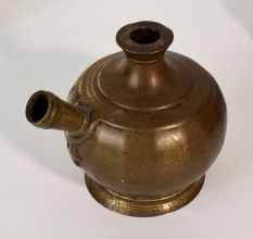 Handmade Brass Hookah Vessel for Vintage Collection