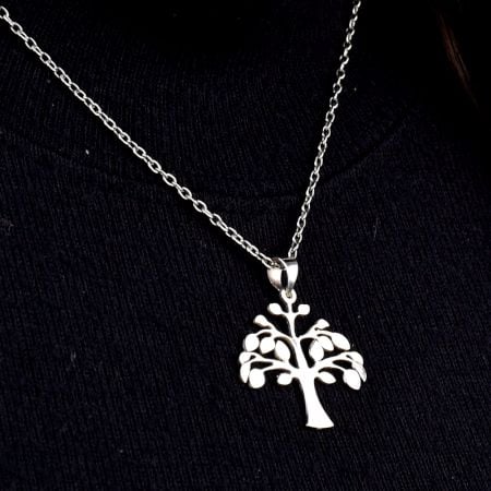 Tree Of Life 92. 5 Sterling Silver Pendant Necklace