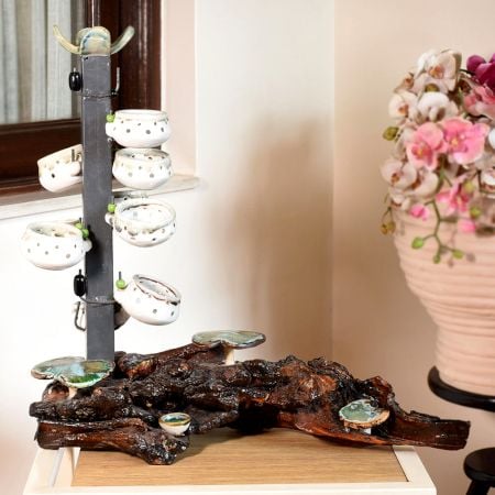 Handcrafted Ceramic Hanging Pots by Artist Meena Vohra