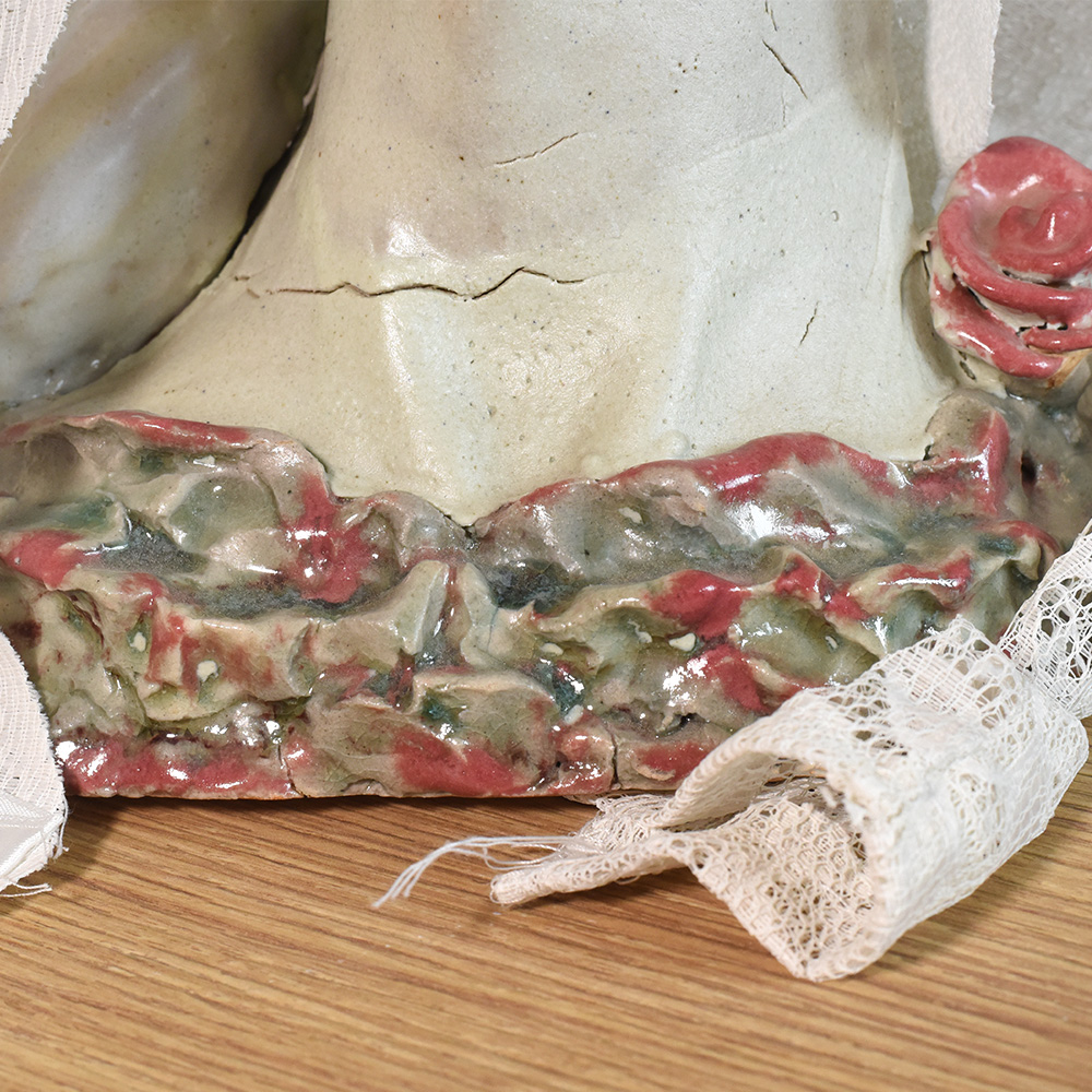 Premium Ceramic Veiled Sculpture by Artist Meena Vohra