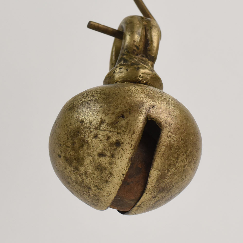 Northern India Vintage Bell Metal Cow Bell for Decor