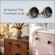 Pentagon Iron Kitchen Cabinet Knobs for Drawer