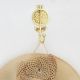 Golden Handmade Pomegranate Design Iron Wall Hook