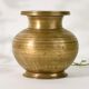Handmade Brass Holy Water Pot South Indian Ritual Kalash