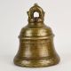 Himalayan Handmade Bell Metal Temple Hanging Bell with Loop