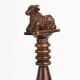 Bell Metal Prayer Bell With Nandi Handle in Himalayan Art