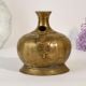 Vintage Brass Hookah Base Decorative Vase for Home Styling