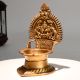 Handmade Brass Gaja Laxmi Deepam for Puja and Meditation