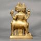 Handmade Brass Lord Dattatreya Divine Statue for Prayer Room