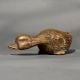Handmade Brass Duck Paperweight Decorative Accent for Office
