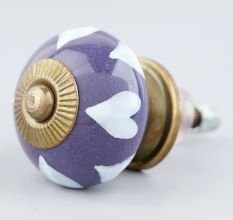 Purple Heart Knob