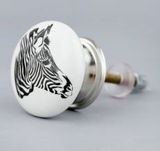 Zebra Face Kids Knob