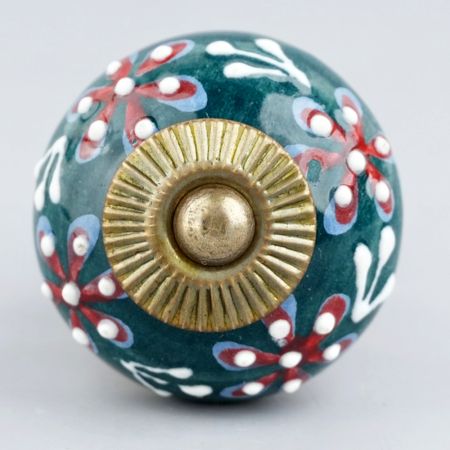 Flower Leaf Cabinet Knob