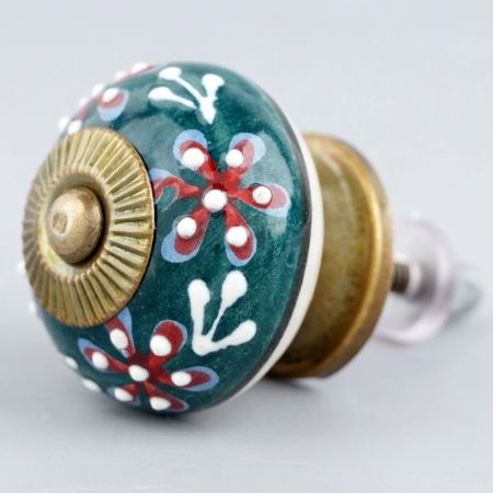 Flower Leaf Cabinet Knob