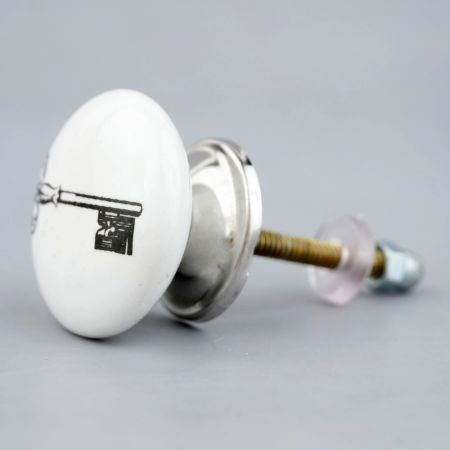 Ceramic Key Painted Knob