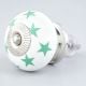 Sea Green Star Drawer Knob