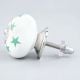 Sea Green Star Drawer Knob