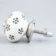 Black Tiny Flower Cabinet Knob