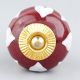 Cherry Floral Ceramic Knob
