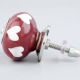 Cherry Floral Ceramic Knob