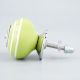 Lime Green White Knob