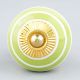 Lime Green White Knob
