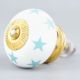 Sea Green Star Ceramic Drawer Knob Online