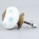 Sea Green Star Ceramic Drawer Knob Online