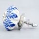 Blue Leaf Medium Knob