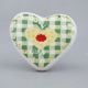 Leaf Heart Ceramic Knob