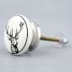 Deer Ceramic Kids Knob