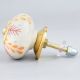Red Leaf Ceramic Floral Dresser Knob Online
