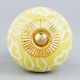 Yellow Leaf Ceramic Floral Drawer Knob Online
