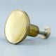 Gold Round Iron Drawer Knobs and Pulls
