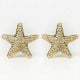 Handcrafted Golden Brass Starfish Cabinet Pull Knob-1 Piece