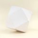 White Geometric Wooden Cabinet Knob