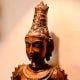 Handcrafted Brass Dancing Lady Statue – Traditional Indian Classical Art Home Decor Idol