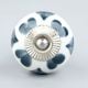 Grey Heart Ceramic Knob (1)