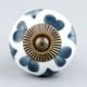 Grey Heart Ceramic Knob (1)