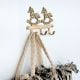 Running Two Horse Brass Wall Hook | Decorative Antique Finish Wall Hanger