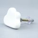 White Cloud Ceramic Knob