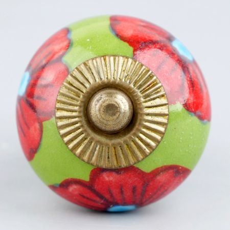 Hibiscus Flower Cabinet Knob