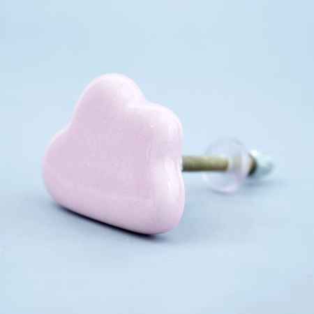 Pink Cloud Ceramic Cabinet Knob Online