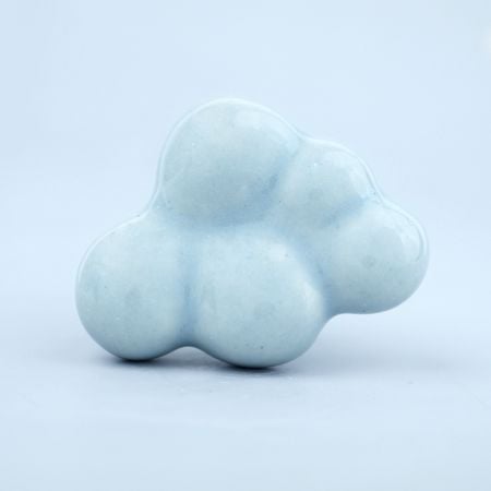 Grey Handmade Ceramic Cloud Shape Dresser Knob