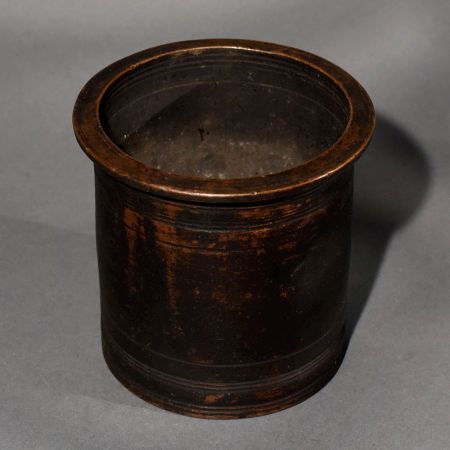 Copper Panchpatra Holy Water Pot Traditional Hindu Puja Vessel