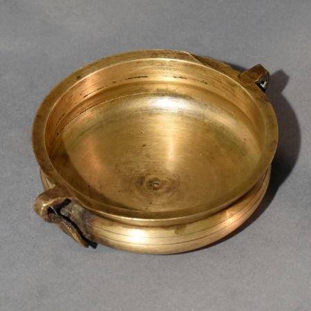 Vintage Handmade Brass Urli Bowl for Flower Decoration