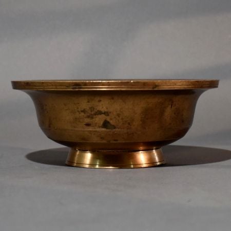 Traditional Brass Pot Bowl for God Bath Ritual