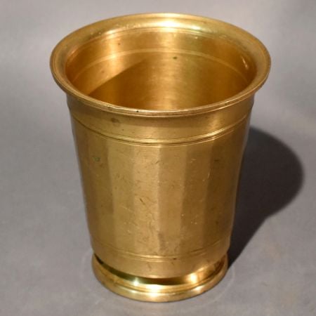 Classic Brass Pedestal Ritual Drinking Vessel