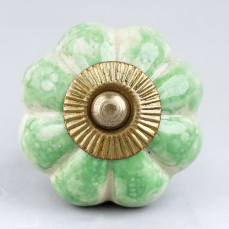 Sea Green Melon Drawer Knob