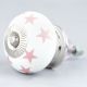 Pink Star Drawer Knob
